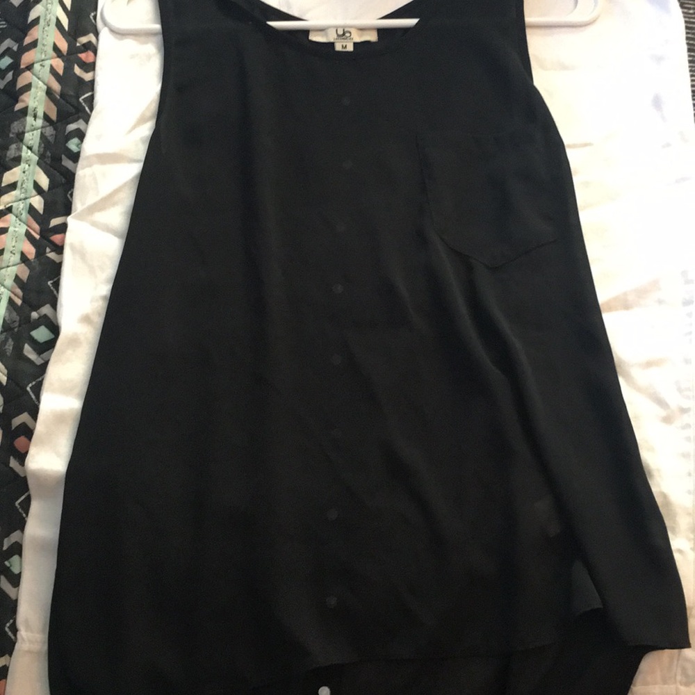 Black sheer shirt